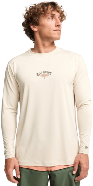 2026 Billabong Hombres Solar Flare Long Sleeve Lycra Vest EBYWR03029 - Chino